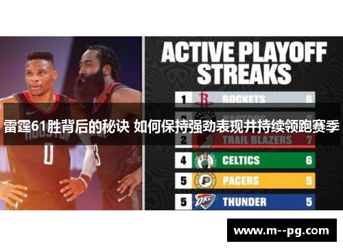 雷霆61胜背后的秘诀 如何保持强劲表现并持续领跑赛季 雷霆61胜背后的秘诀 如何保持强劲表现并持续领跑赛季