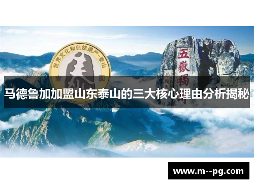 马德鲁加加盟山东泰山的三大核心理由分析揭秘